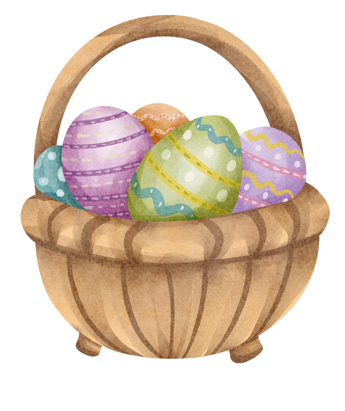 Easter egg basket 