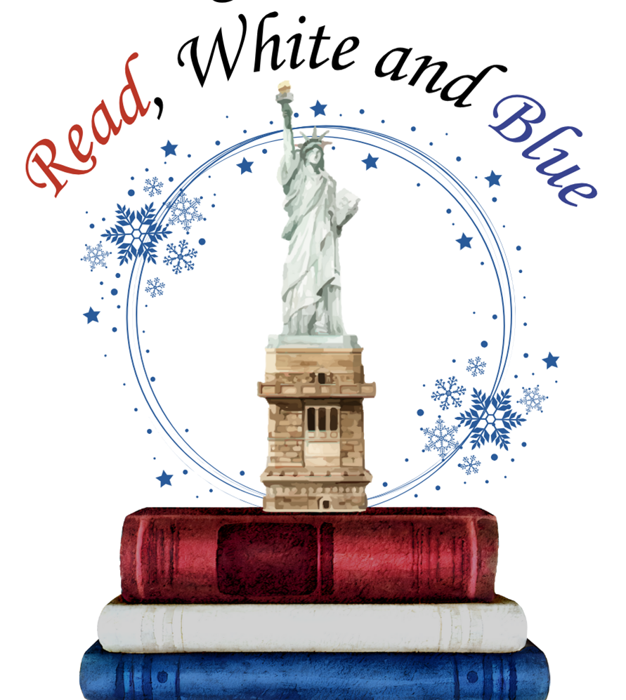 Statue of Liberty on a book pedestal